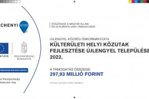 Külterületi helyi közutak fejlesztése Újlengyel településen 2022.